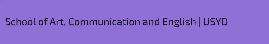 School of Art, Communication and English | USYD
